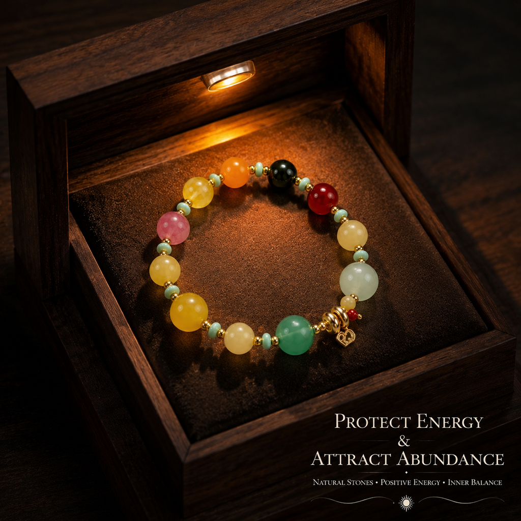 Multicolor Gemstone Bracelet