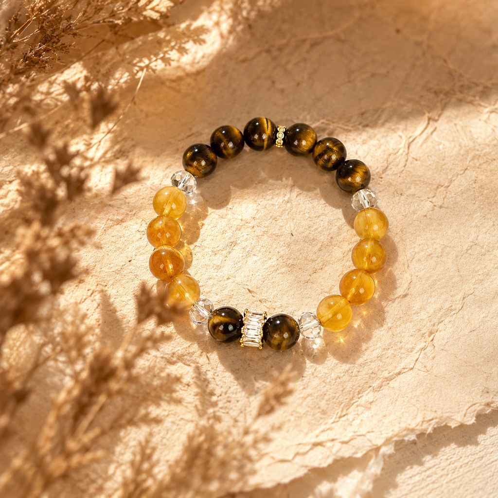 Tiger Eye Citrine Bracelet