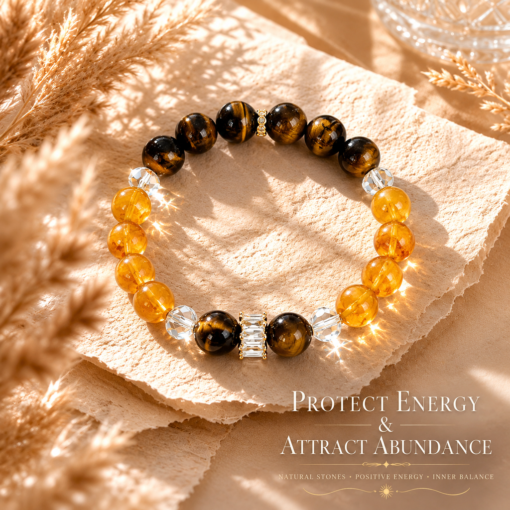 Tiger Eye Citrine Bracelet