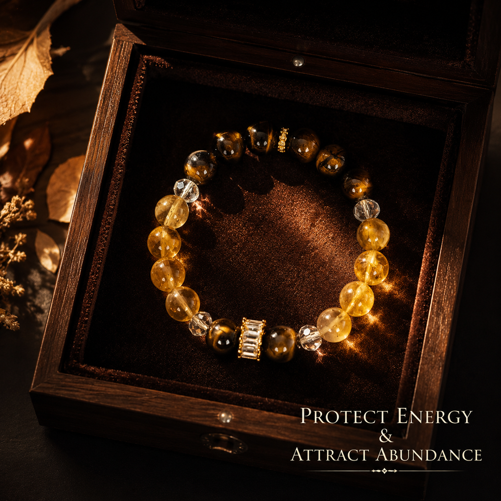Tiger Eye Citrine Bracelet