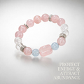 Icy Pink Glazed Bracelet