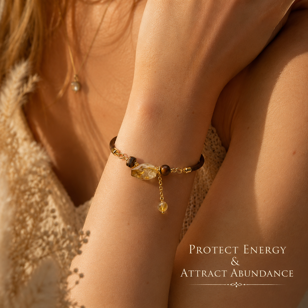 DIY Citrine Bracelet