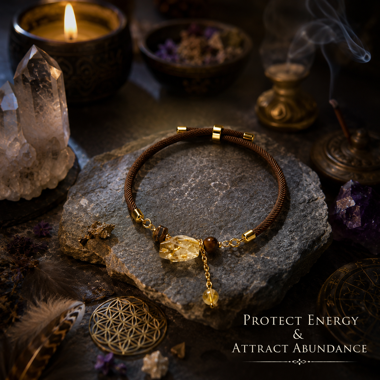 DIY Citrine Bracelet