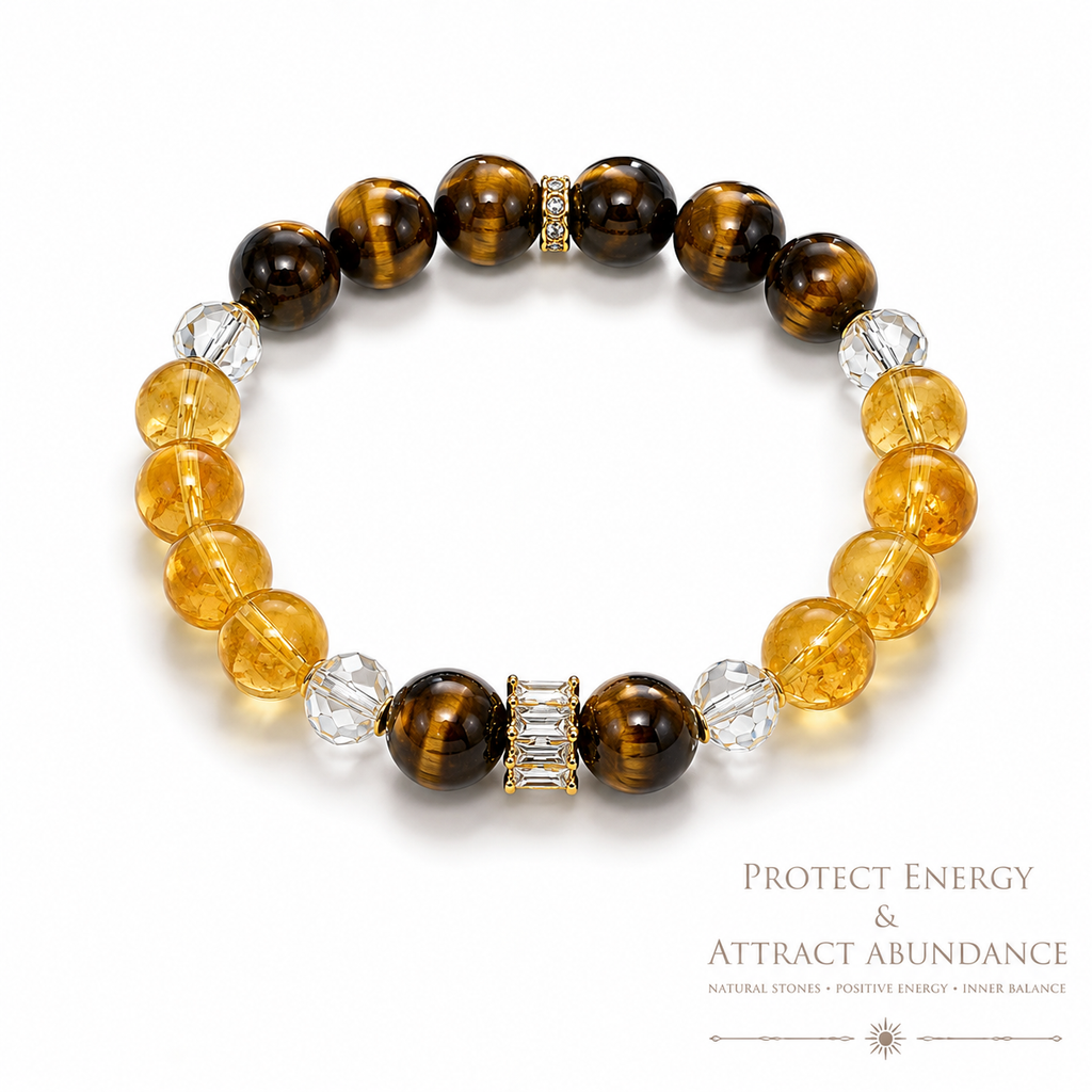Tiger Eye Citrine Bracelet