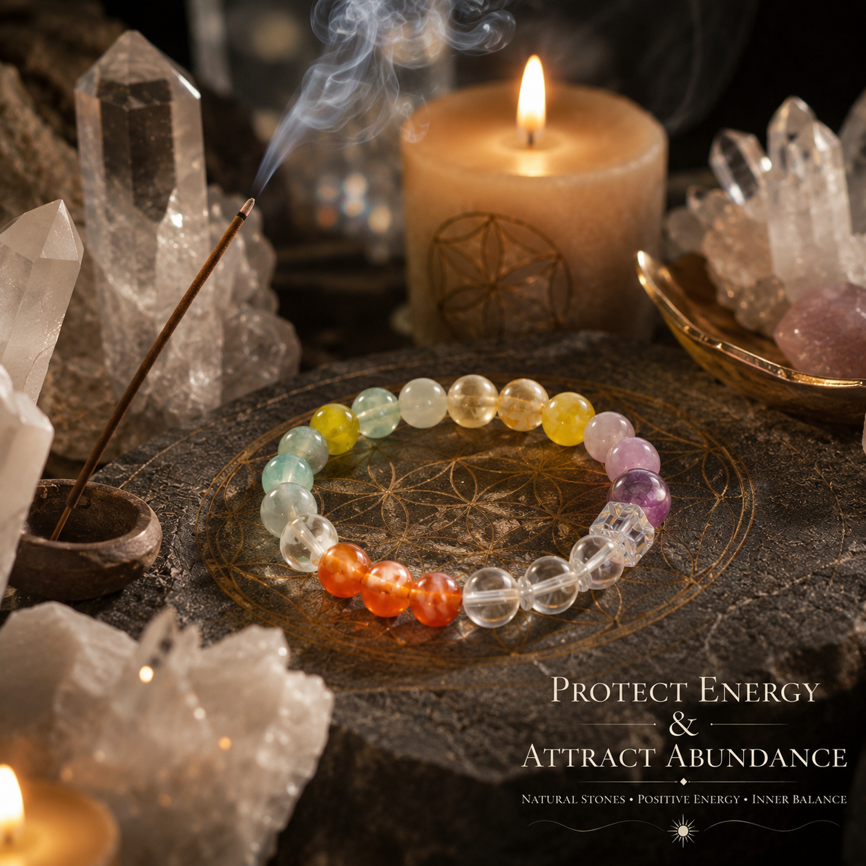 Colorful Multi-Treasure Bracelet