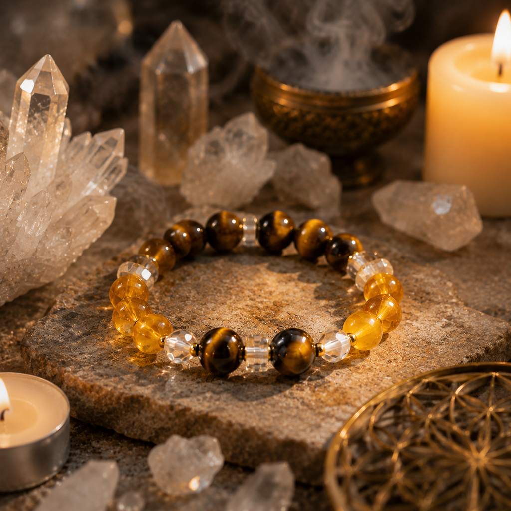 Tiger Eye Citrine Bracelet