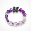 Purple Butterfly Bracelet