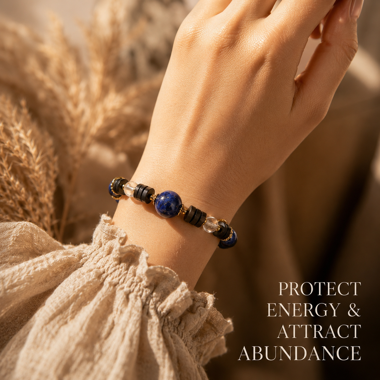 Lapis Lazuli Crystal Bracelet