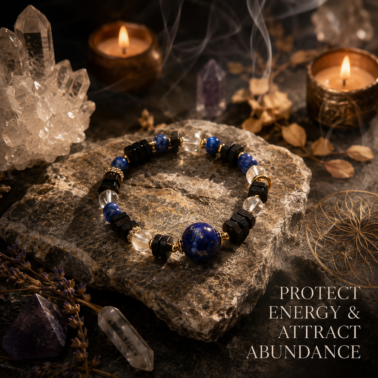 Lapis Lazuli Crystal Bracelet