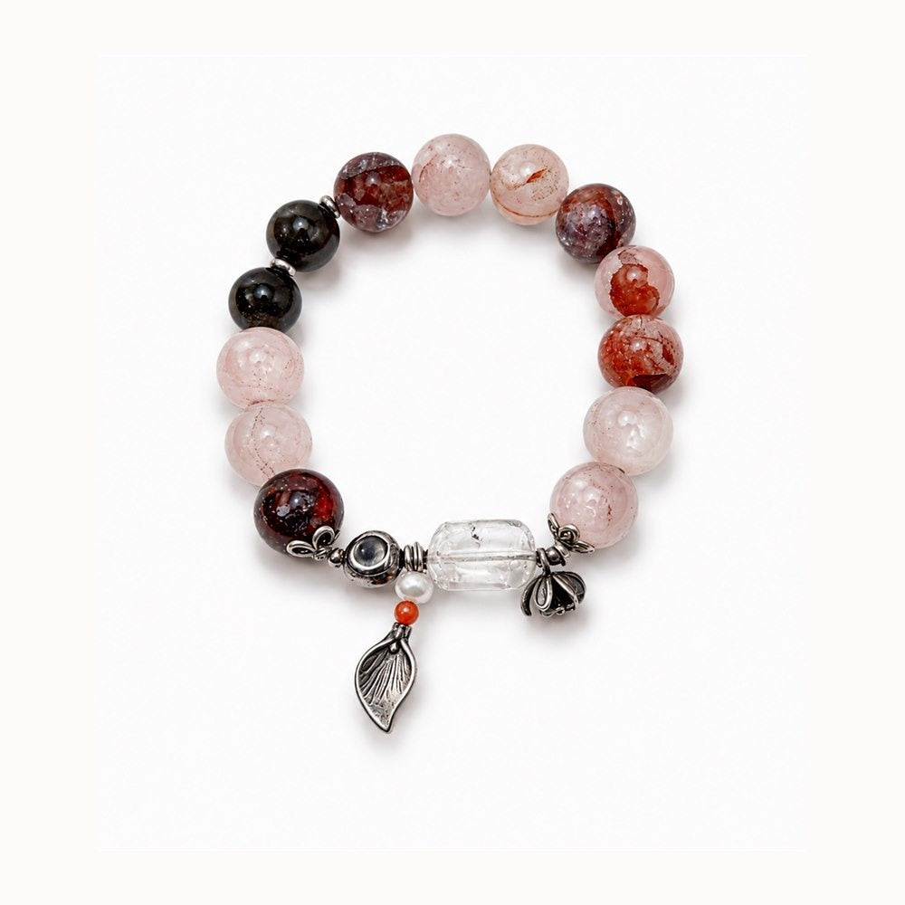 Bohemian multi gem energy bracelet
